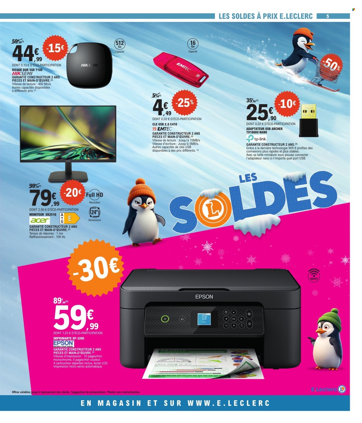 Catalogue E.Leclerc - 08/01/2025 - 04/02/2025. Page 5