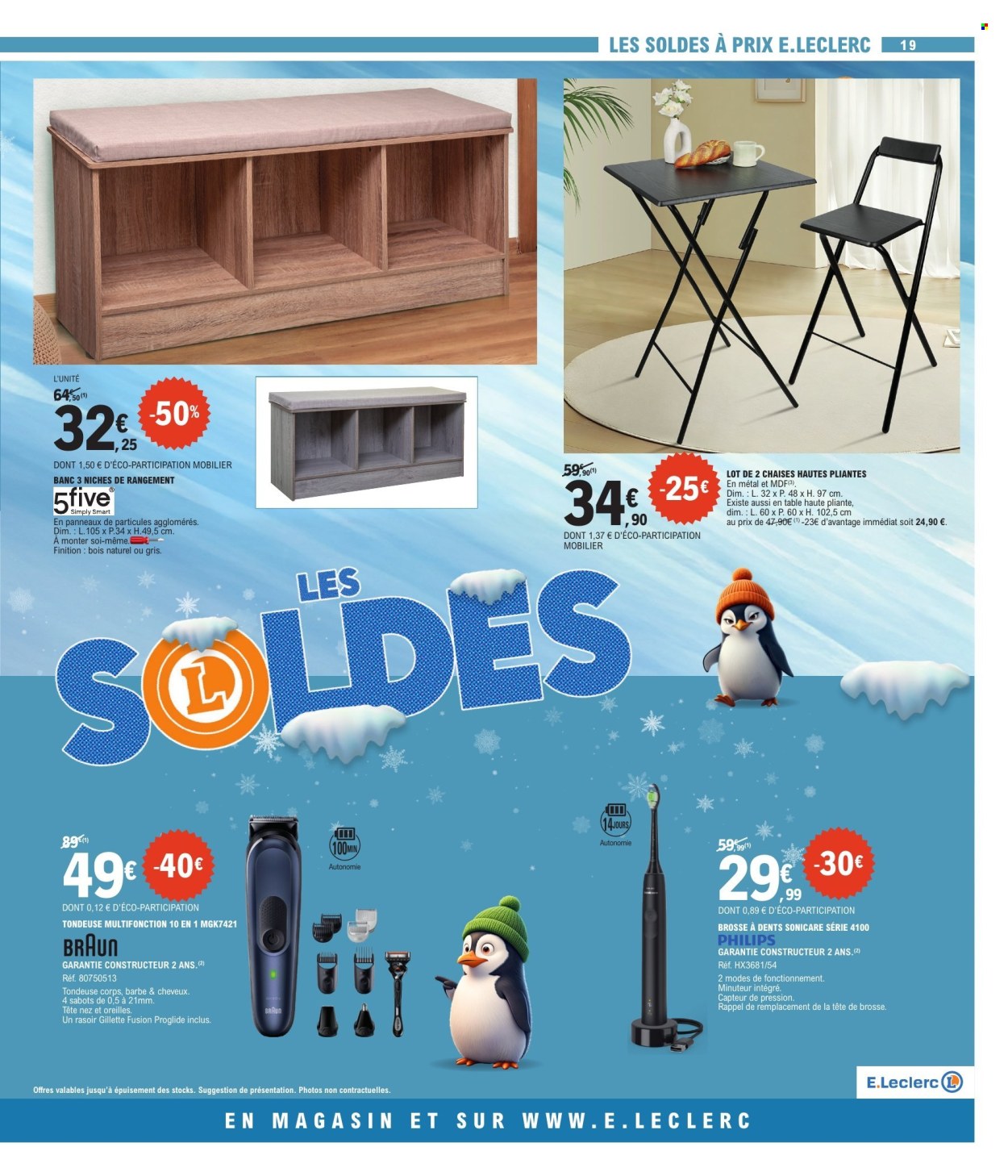 Catalogue E.Leclerc - 08/01/2025 - 04/02/2025. Page 19