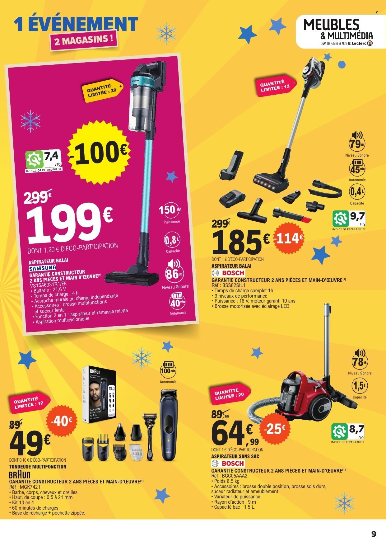 Catalogue E.Leclerc - 08/01/2025 - 04/02/2025. Page 9