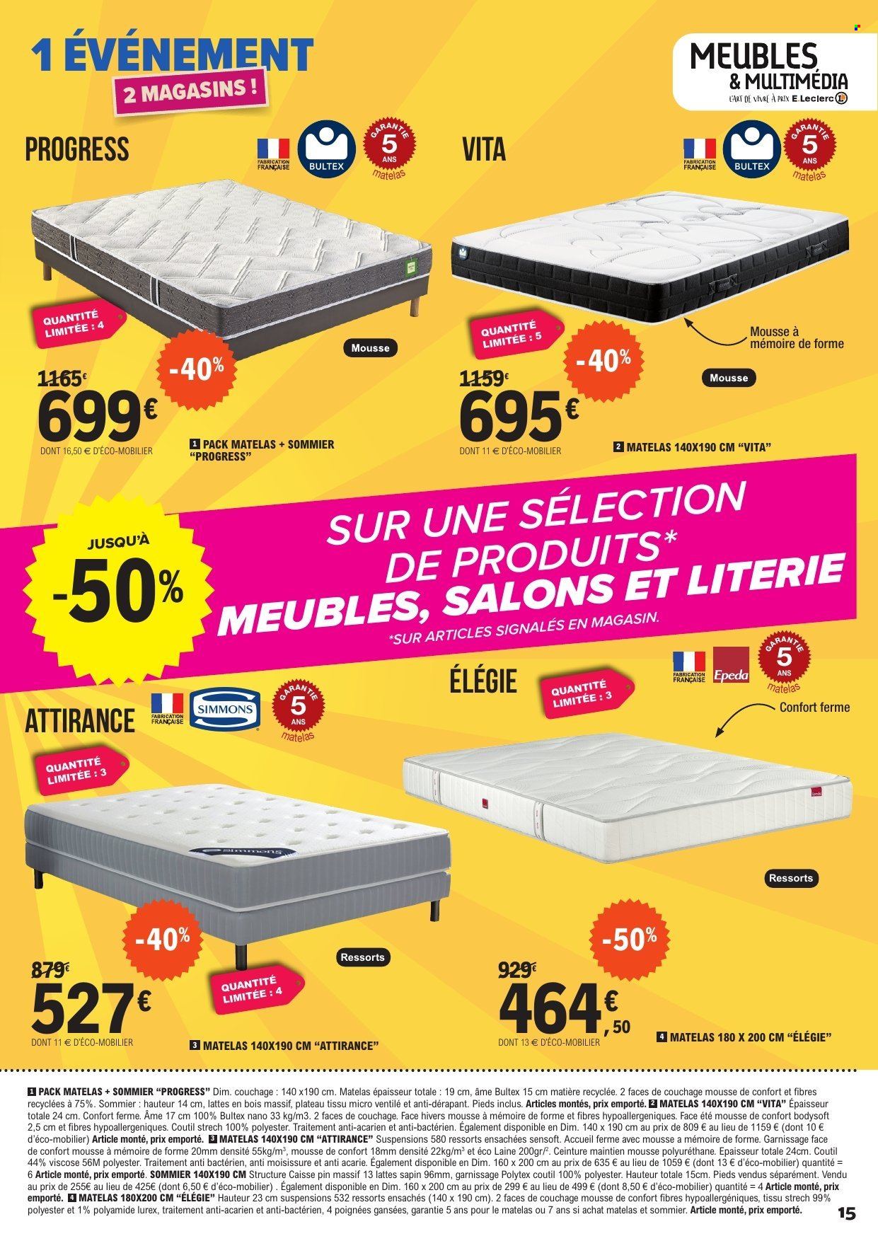 Catalogue E.Leclerc - 08/01/2025 - 04/02/2025. Page 15