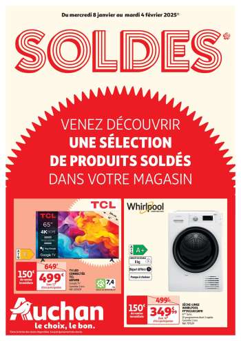 Catalogue Auchan - 08/01/2025 - 04/02/2025.