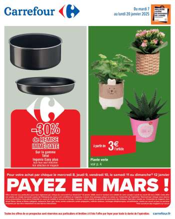 Catalogue Carrefour Hypermarchés - 07/01/2025 - 20/01/2025.