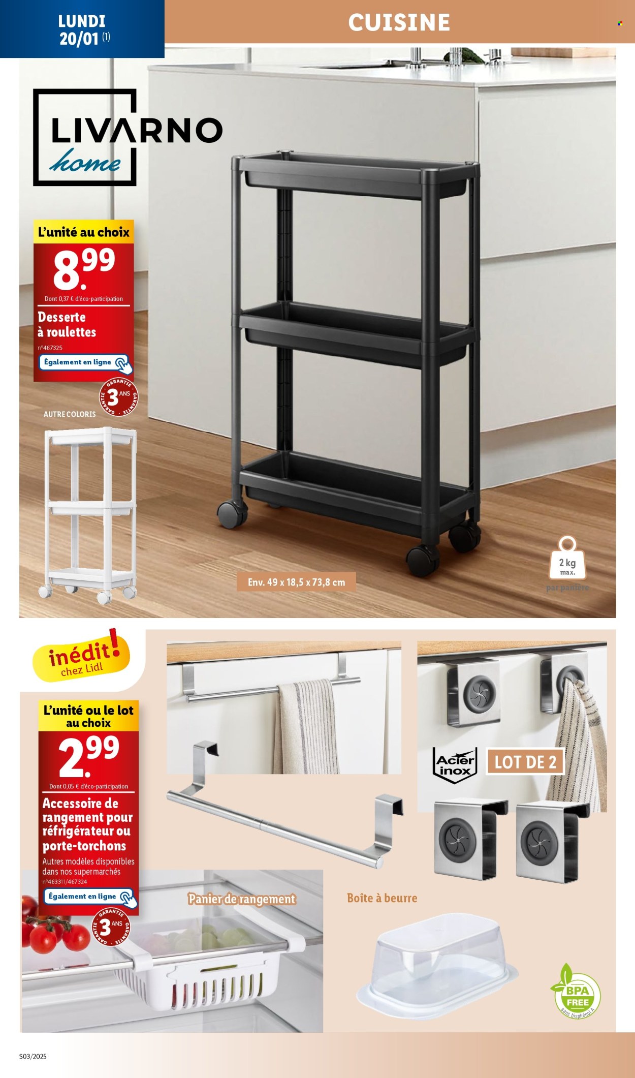Catalogue Lidl - 15/01/2025 - 21/01/2025. Page 70