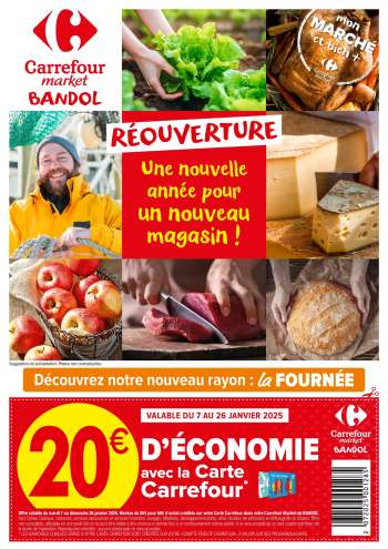 Catalogue Carrefour Market - 07/01/2025 - 11/01/2025.