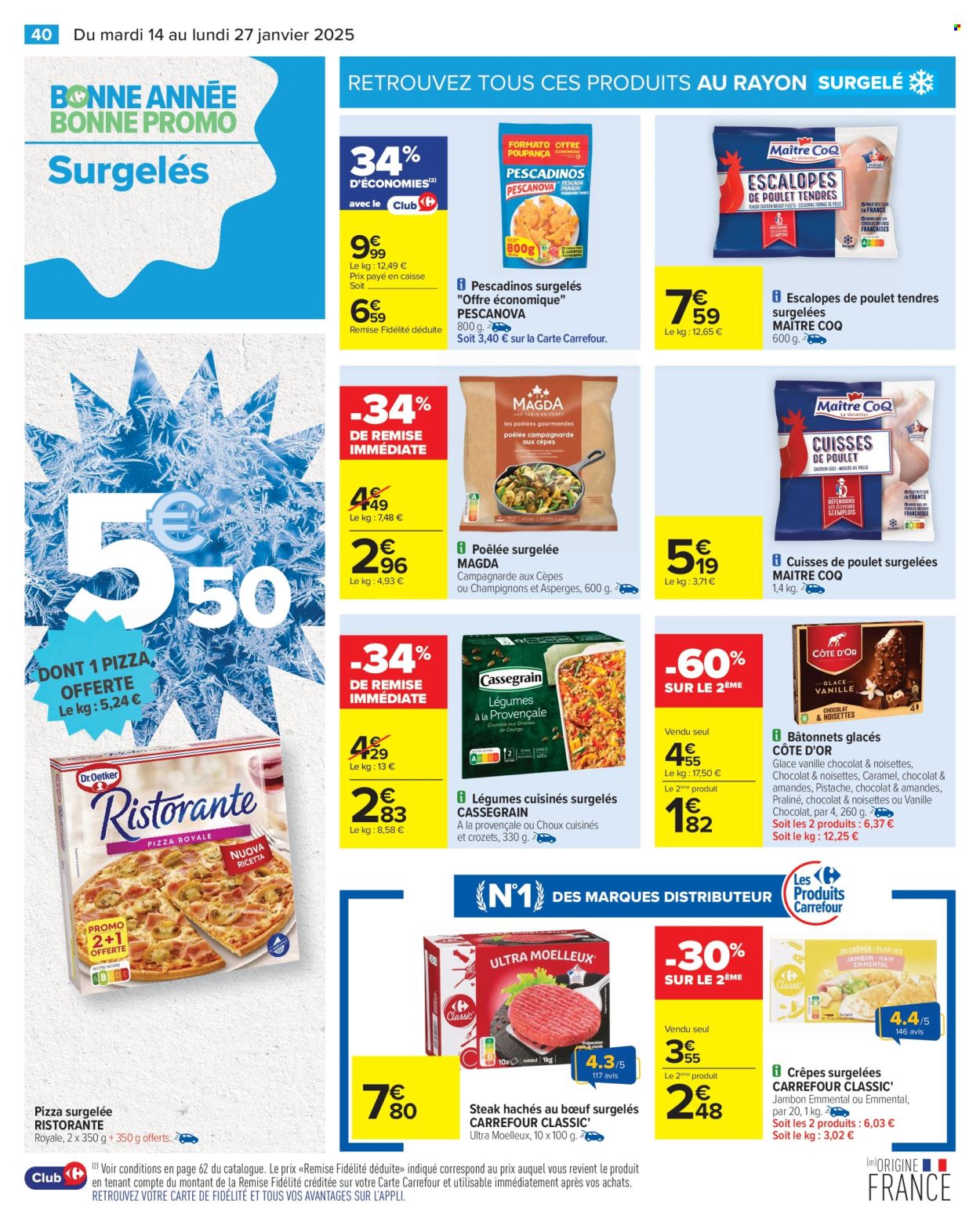 Catalogue Carrefour Hypermarchés - 14/01/2025 - 27/01/2025. Page 42