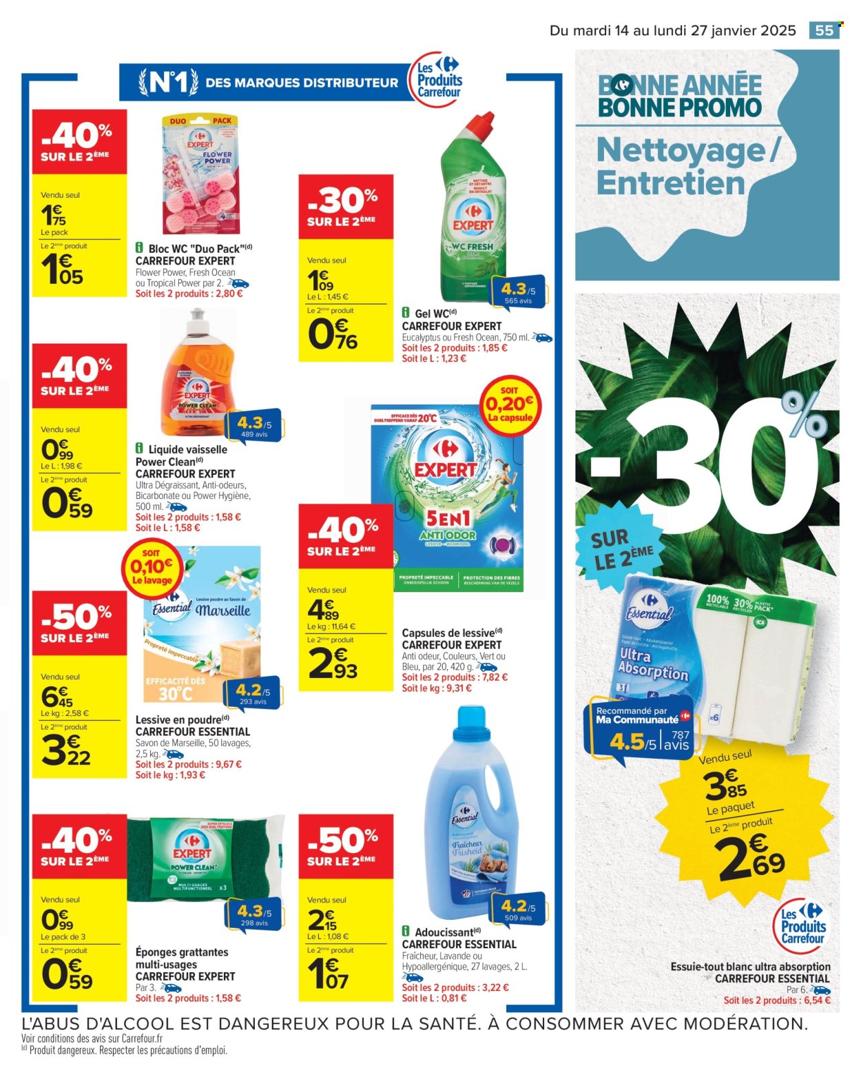 Catalogue Carrefour Hypermarchés - 14/01/2025 - 27/01/2025. Page 57