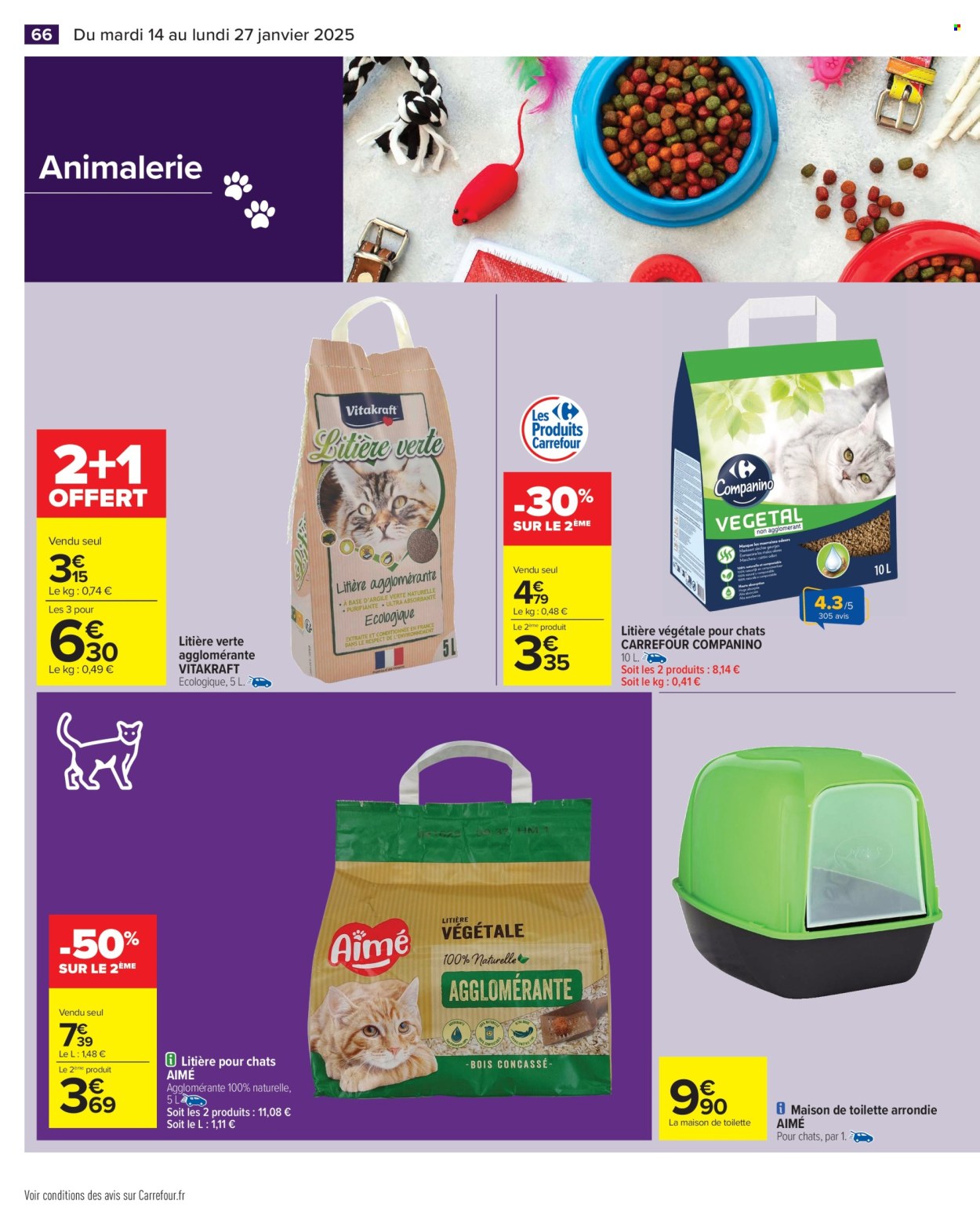 Catalogue Carrefour Hypermarchés - 14/01/2025 - 27/01/2025. Page 68