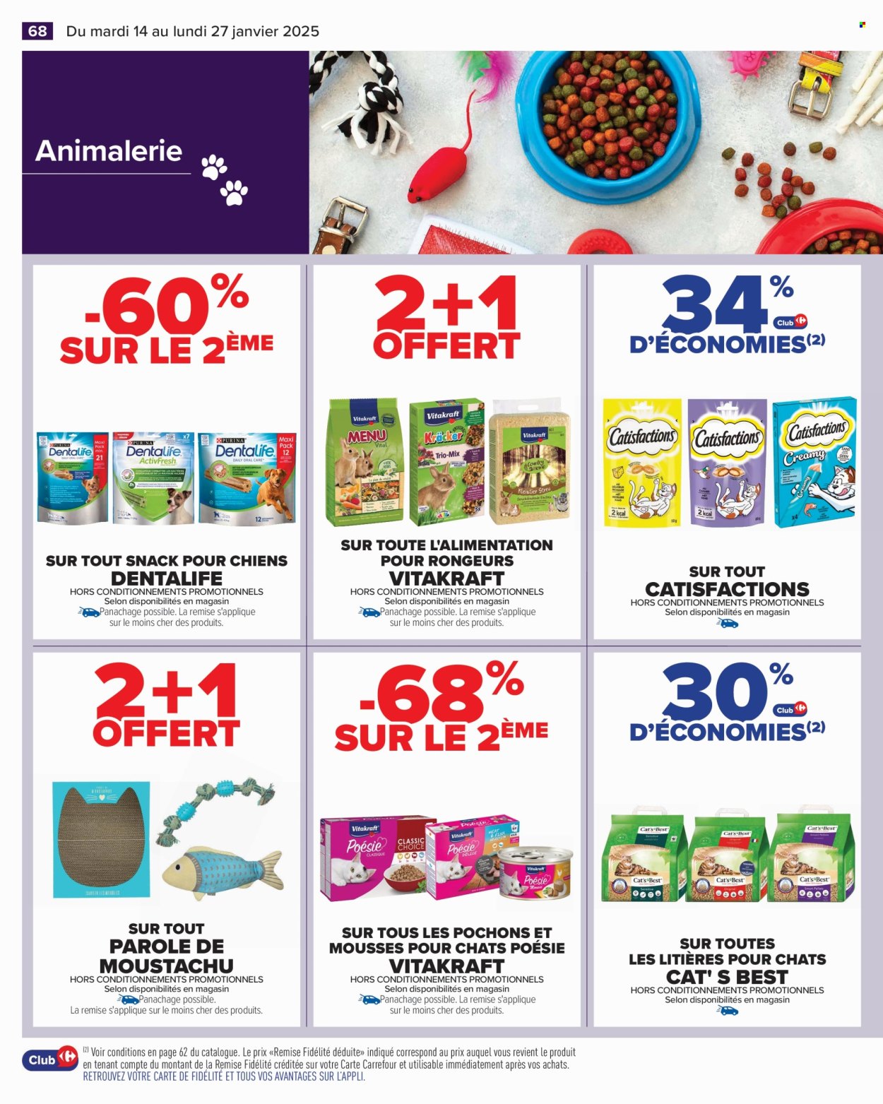 Catalogue Carrefour Hypermarchés - 14/01/2025 - 27/01/2025. Page 70