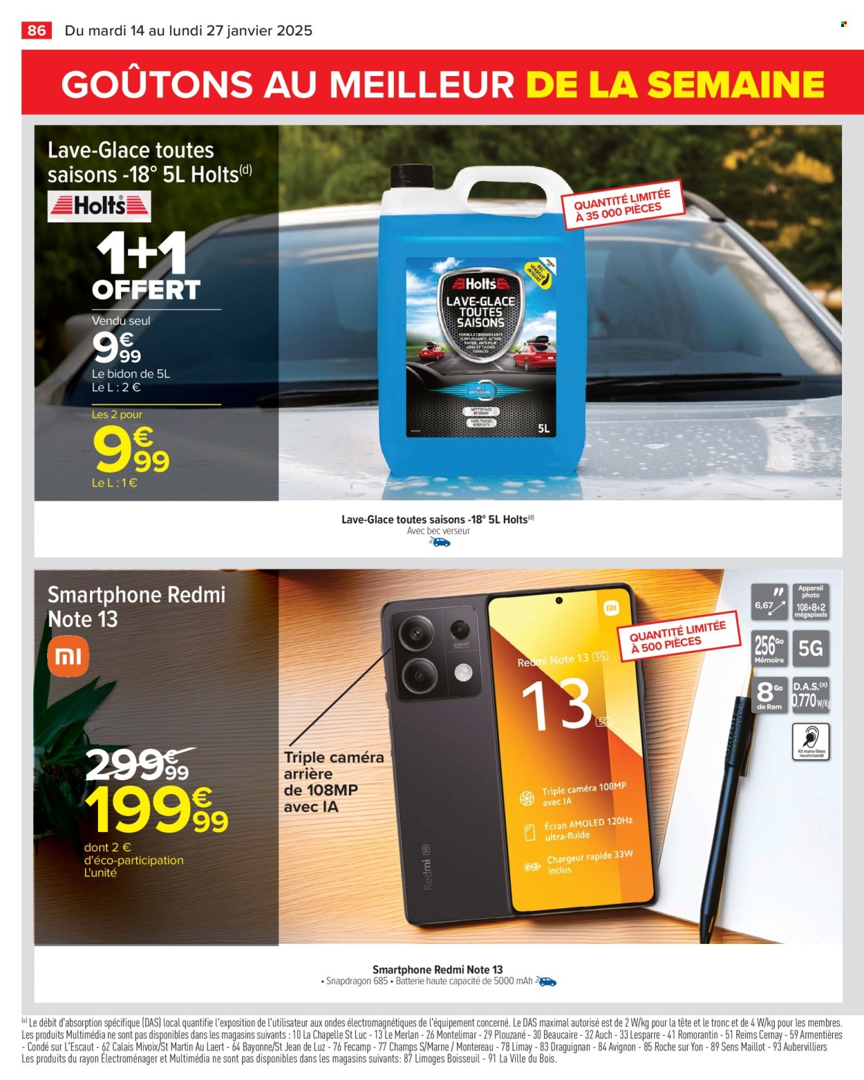 Catalogue Carrefour Hypermarchés - 14/01/2025 - 27/01/2025. Page 88