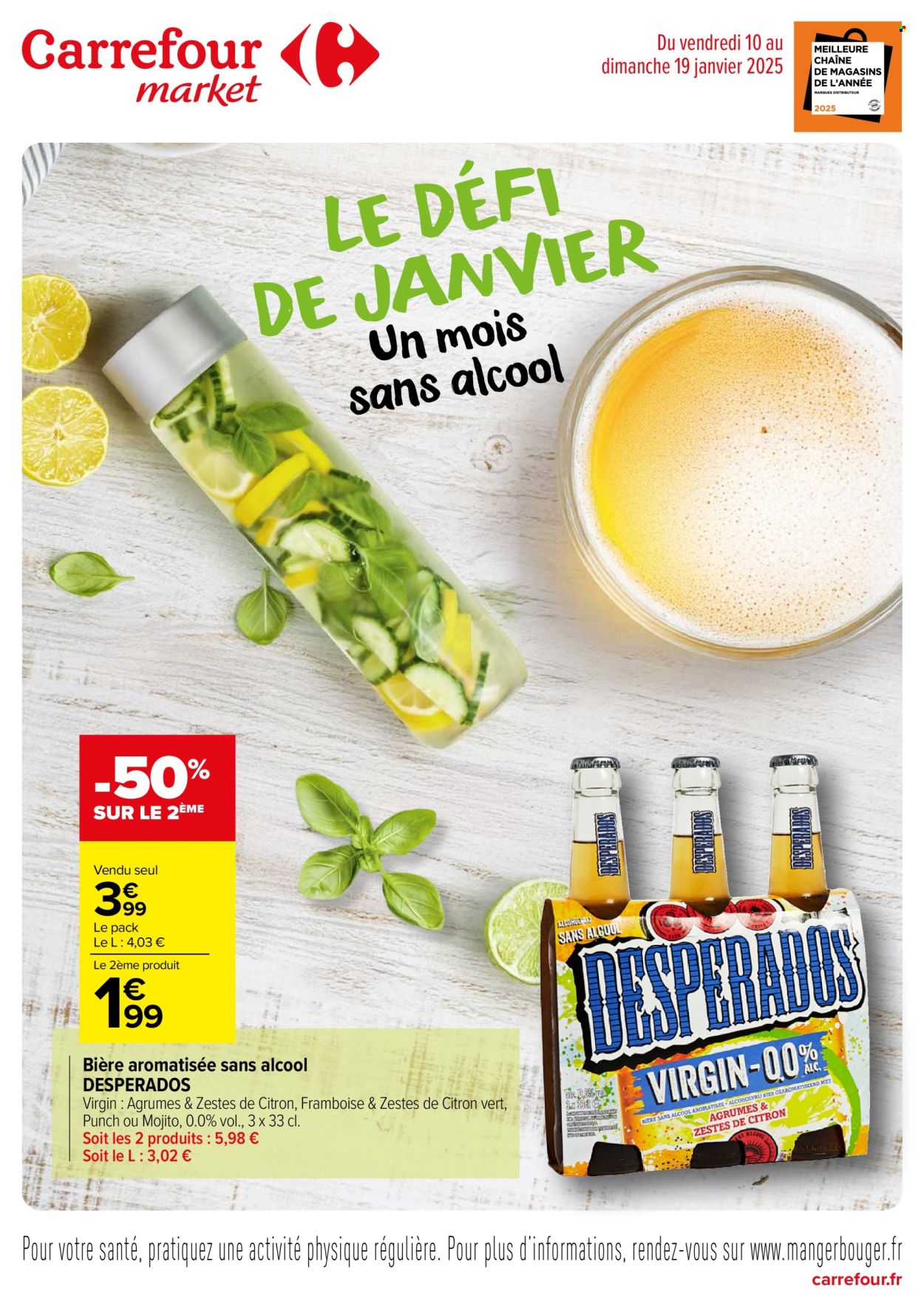 Catalogue Carrefour Market - 10/01/2025 - 19/01/2025. Page 1