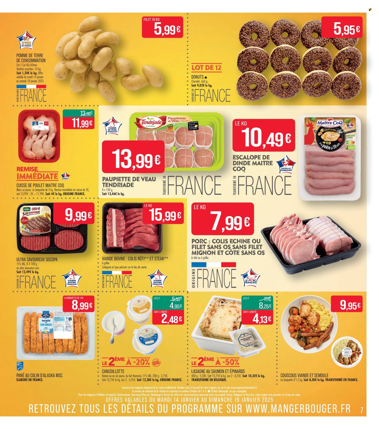 Catalogue Supermarché Match - 14/01/2025 - 26/01/2025. Page 7