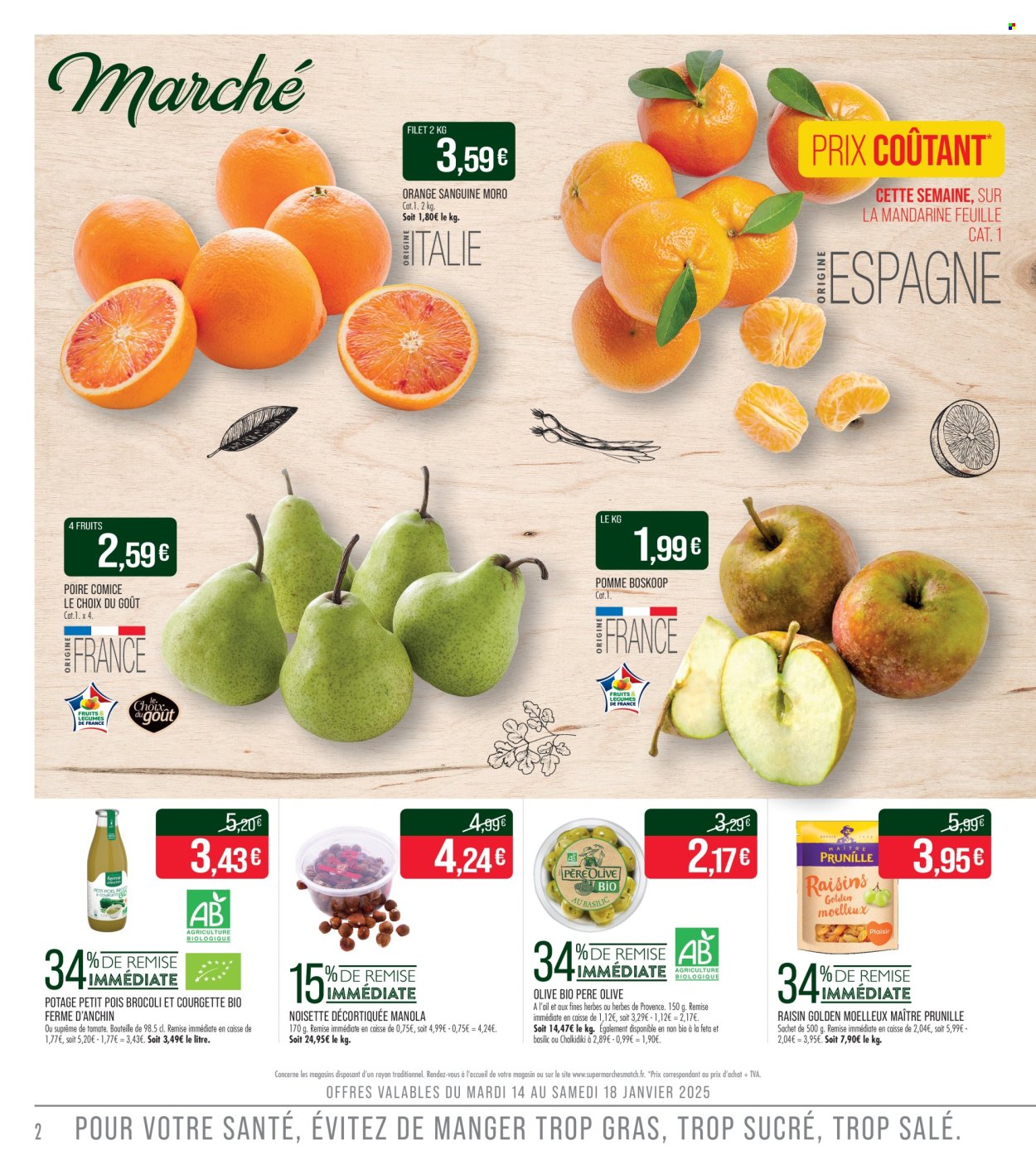 Catalogue Supermarché Match - 14/01/2025 - 26/01/2025. Page 2