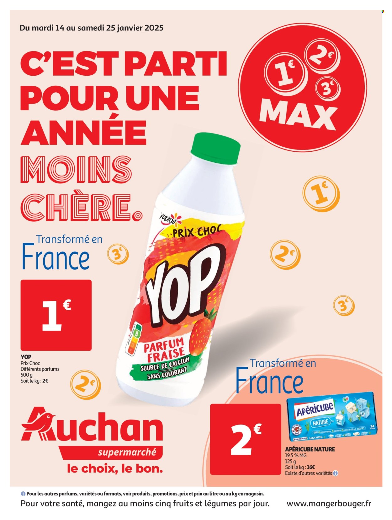 Catalogue Auchan - 14/01/2025 - 25/01/2025. Page 1