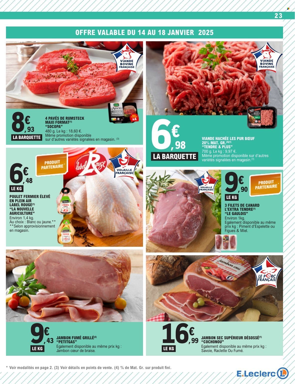 Catalogue E.Leclerc - 14/01/2025 - 25/01/2025. Page 23