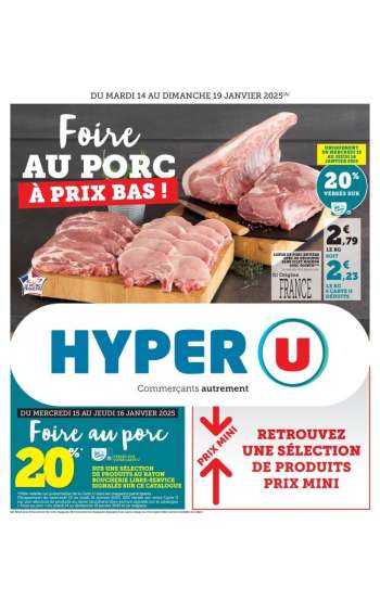 Catalogue HYPER U - 14/01/2025 - 19/01/2025.
