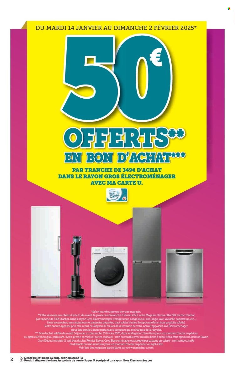 Catalogue SUPER U - 14/01/2025 - 02/02/2025. Page 2