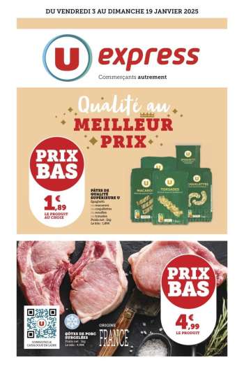 Catalogue U express - 03/01/2025 - 19/01/2025.
