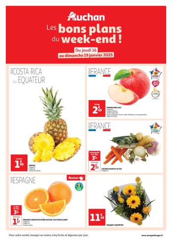 Catalogue Auchan - 16/01/2025 - 19/01/2025.