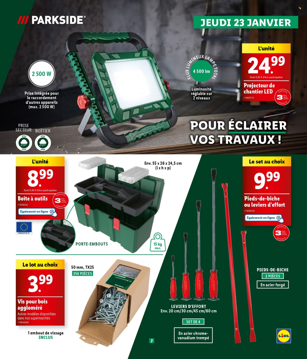 Catalogue Lidl - 23/01/2025 - 06/02/2025. Page 7