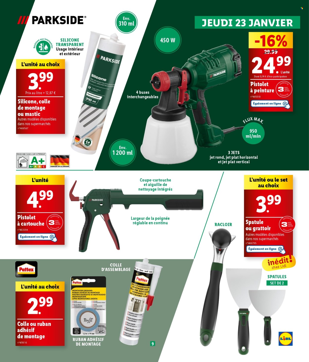 Catalogue Lidl - 23/01/2025 - 06/02/2025. Page 9