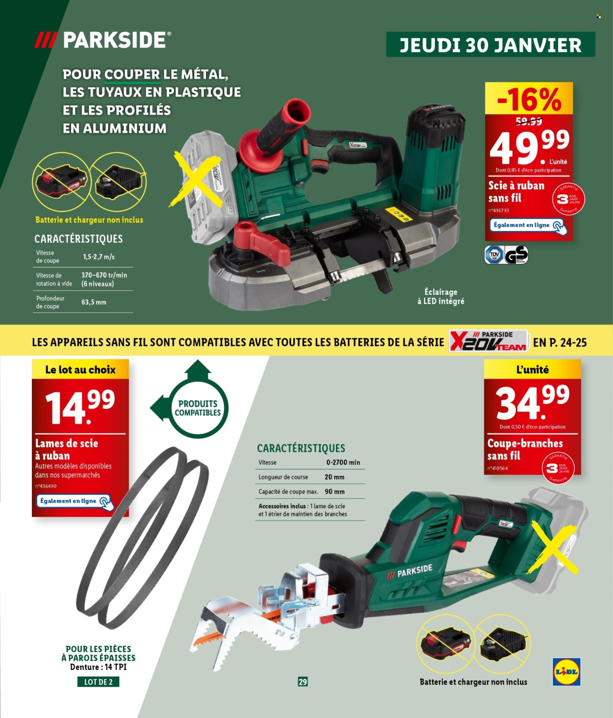 Catalogue Lidl - 23/01/2025 - 06/02/2025. Page 29