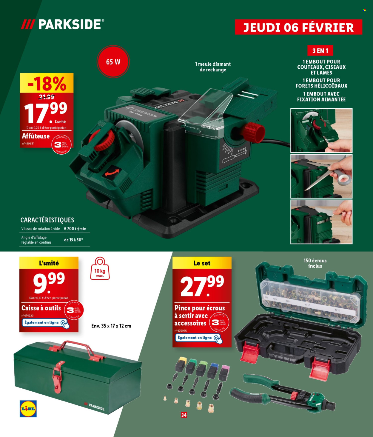 Catalogue Lidl - 23/01/2025 - 06/02/2025. Page 34