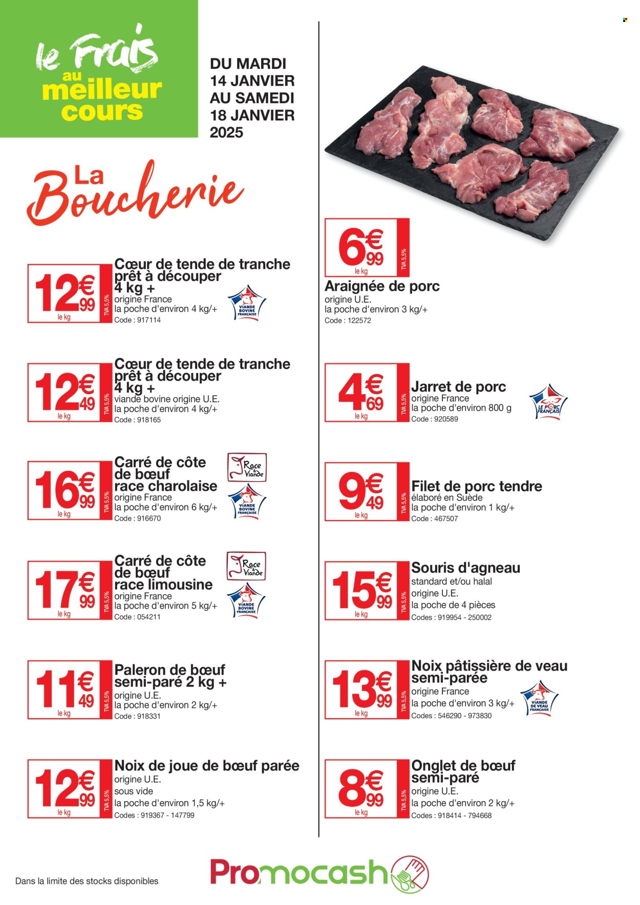Catalogue Promocash - 14/01/2025 - 18/01/2025. Page 1