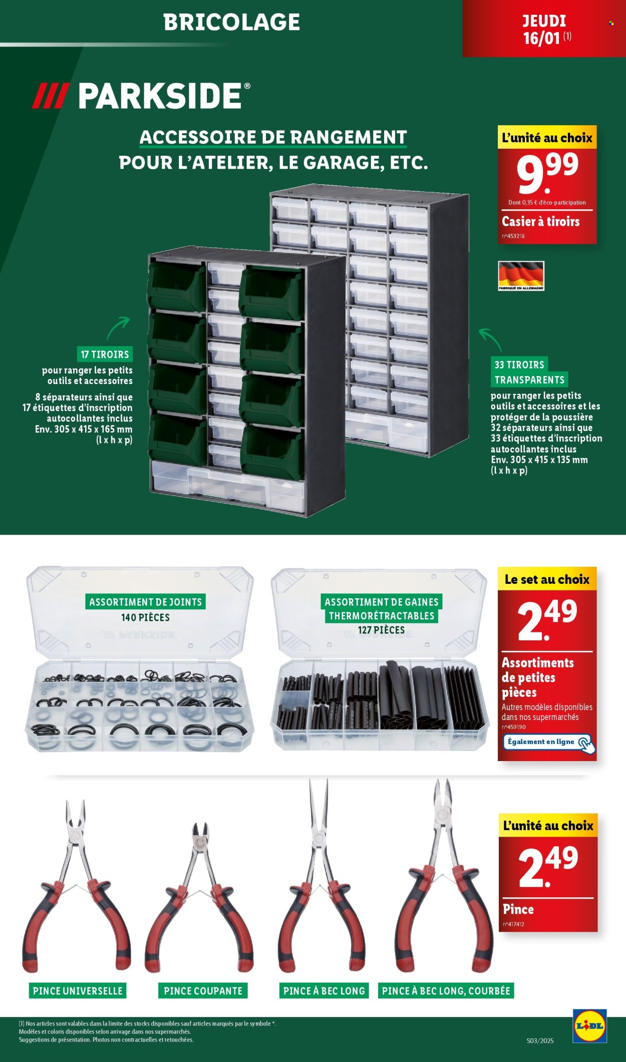 Catalogue Lidl - 16/01/2025 - 20/01/2025. Page 9