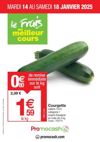 Catalogue Promocash - 14/01/2025 - 18/01/2025.