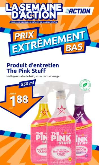Catalogue Action - 15/01/2025 - 21/01/2025.