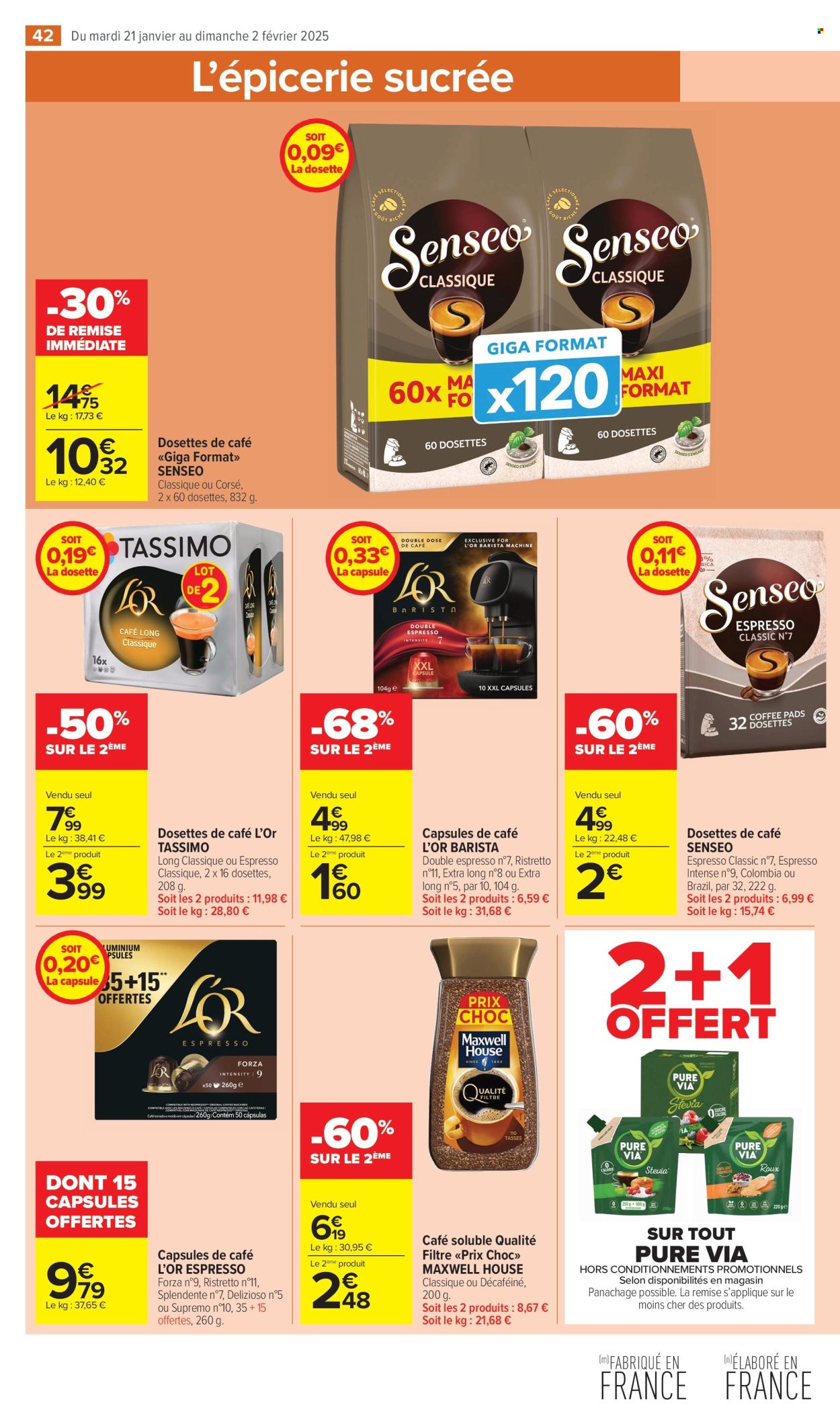 Catalogue Carrefour Market - 21/01/2025 - 02/02/2025. Page 44