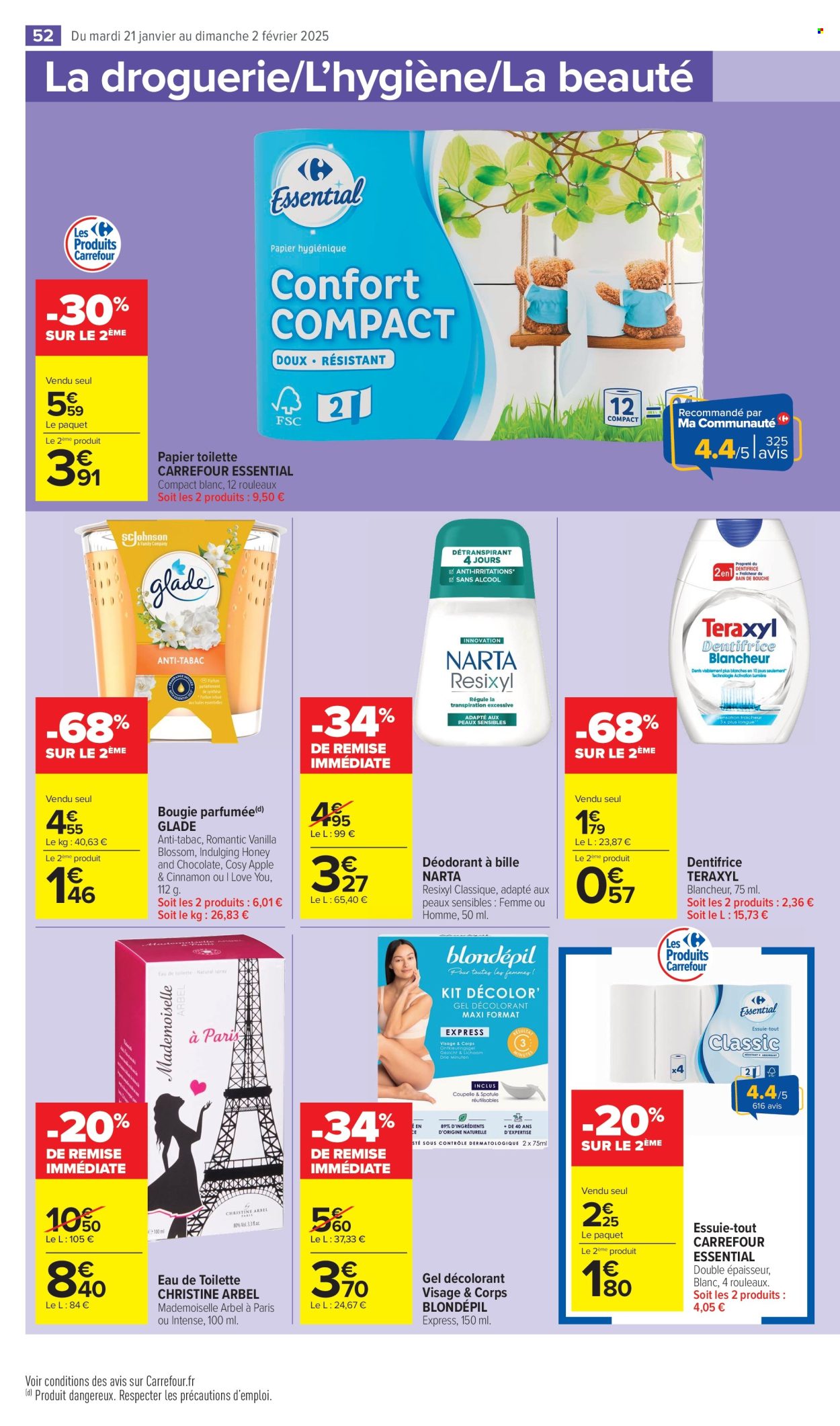 Catalogue Carrefour Market - 21/01/2025 - 02/02/2025. Page 54
