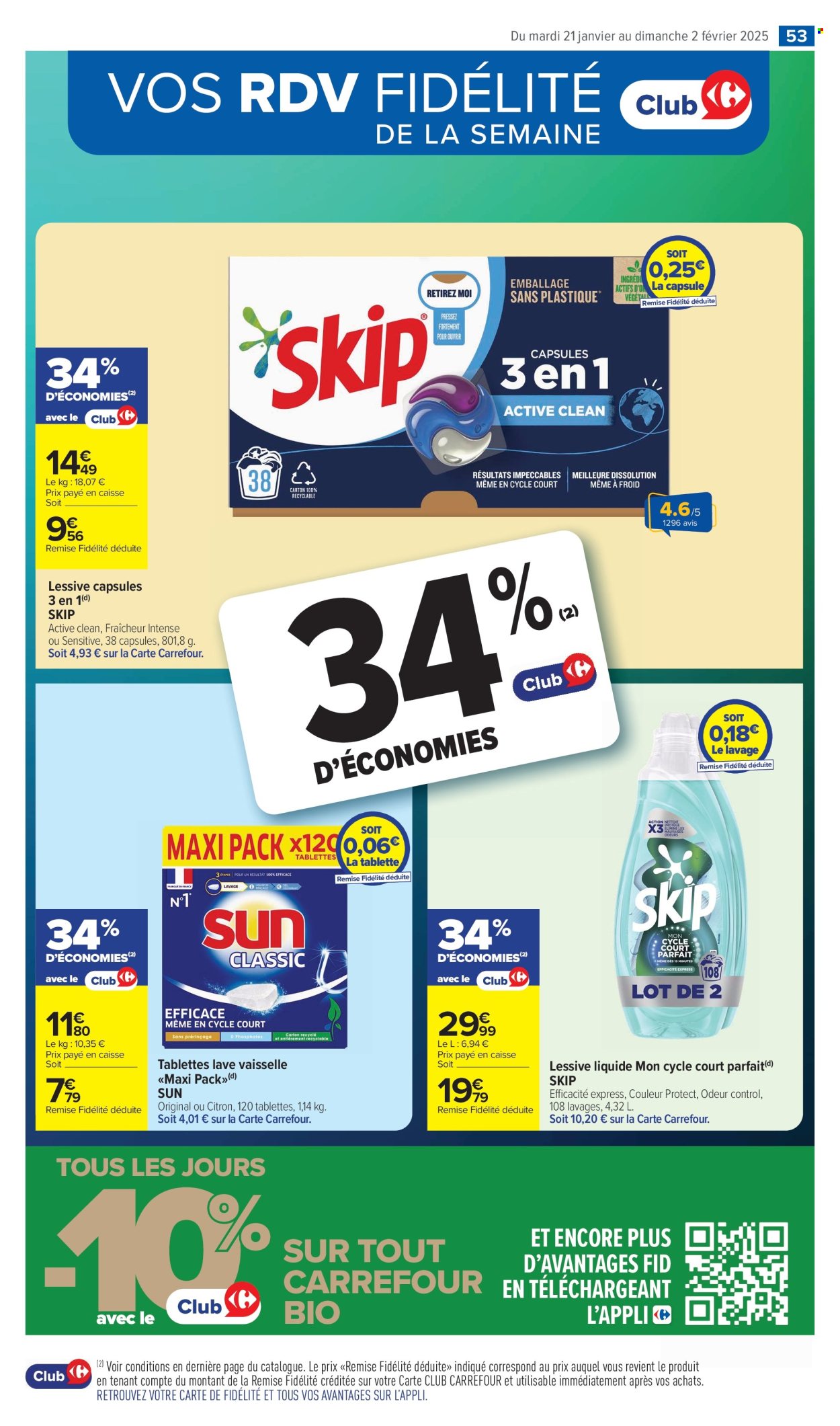 Catalogue Carrefour Market - 21/01/2025 - 02/02/2025. Page 55