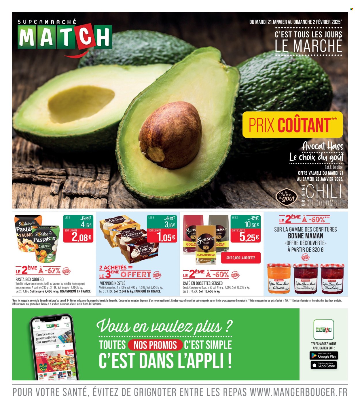 Catalogue Supermarché Match - 21/01/2025 - 02/02/2025. Page 1