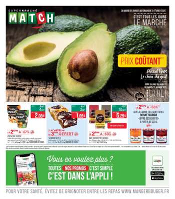 Catalogue Supermarché Match - 21/01/2025 - 02/02/2025.