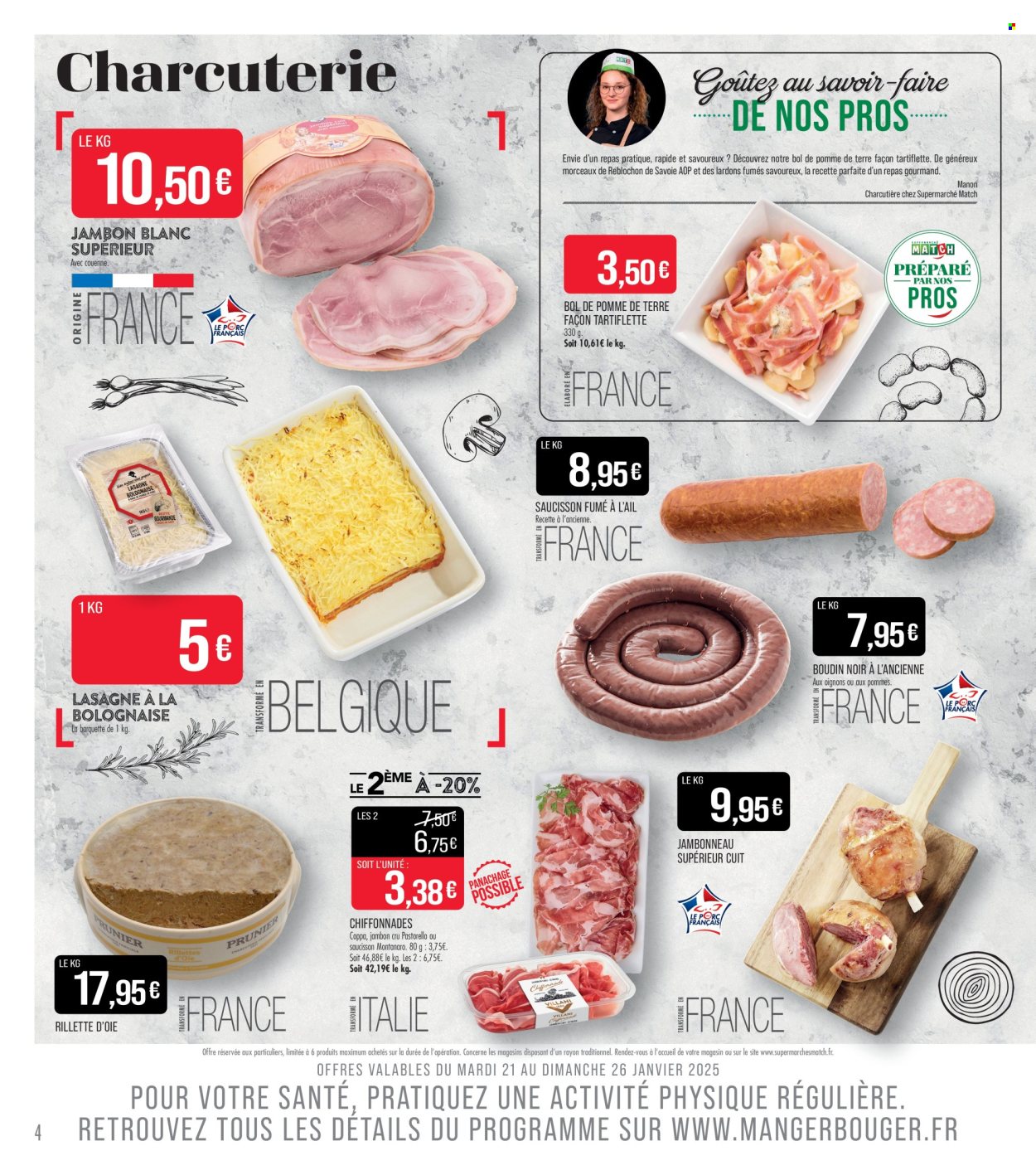 Catalogue Supermarché Match - 21/01/2025 - 02/02/2025. Page 4