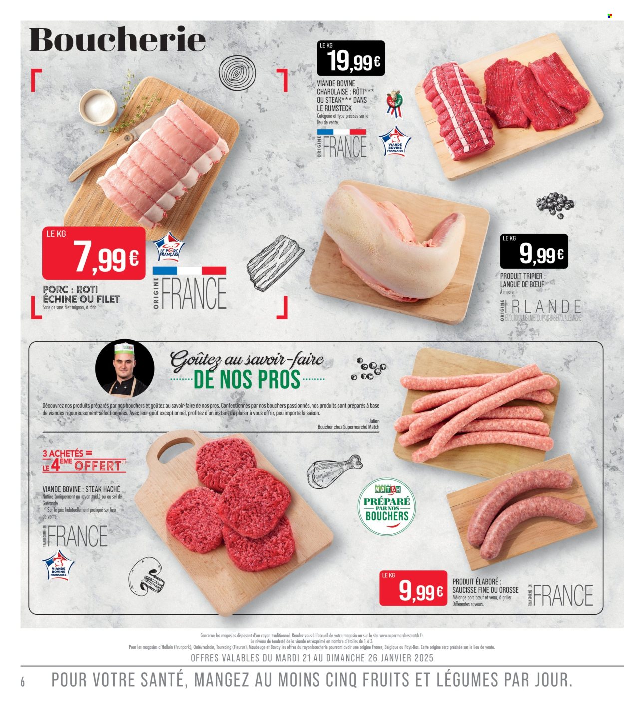 Catalogue Supermarché Match - 21/01/2025 - 02/02/2025. Page 6