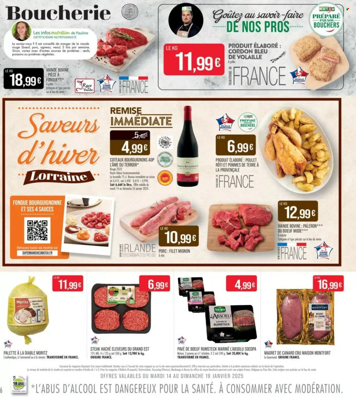 Catalogue Supermarché Match - 14/01/2025 - 26/01/2025. Page 6