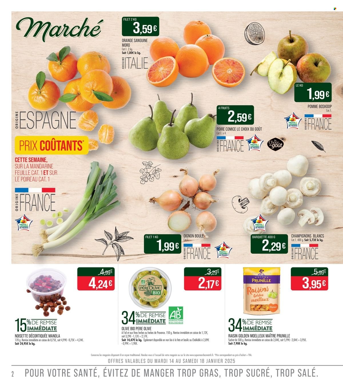 Catalogue Supermarché Match - 14/01/2025 - 26/01/2025. Page 2