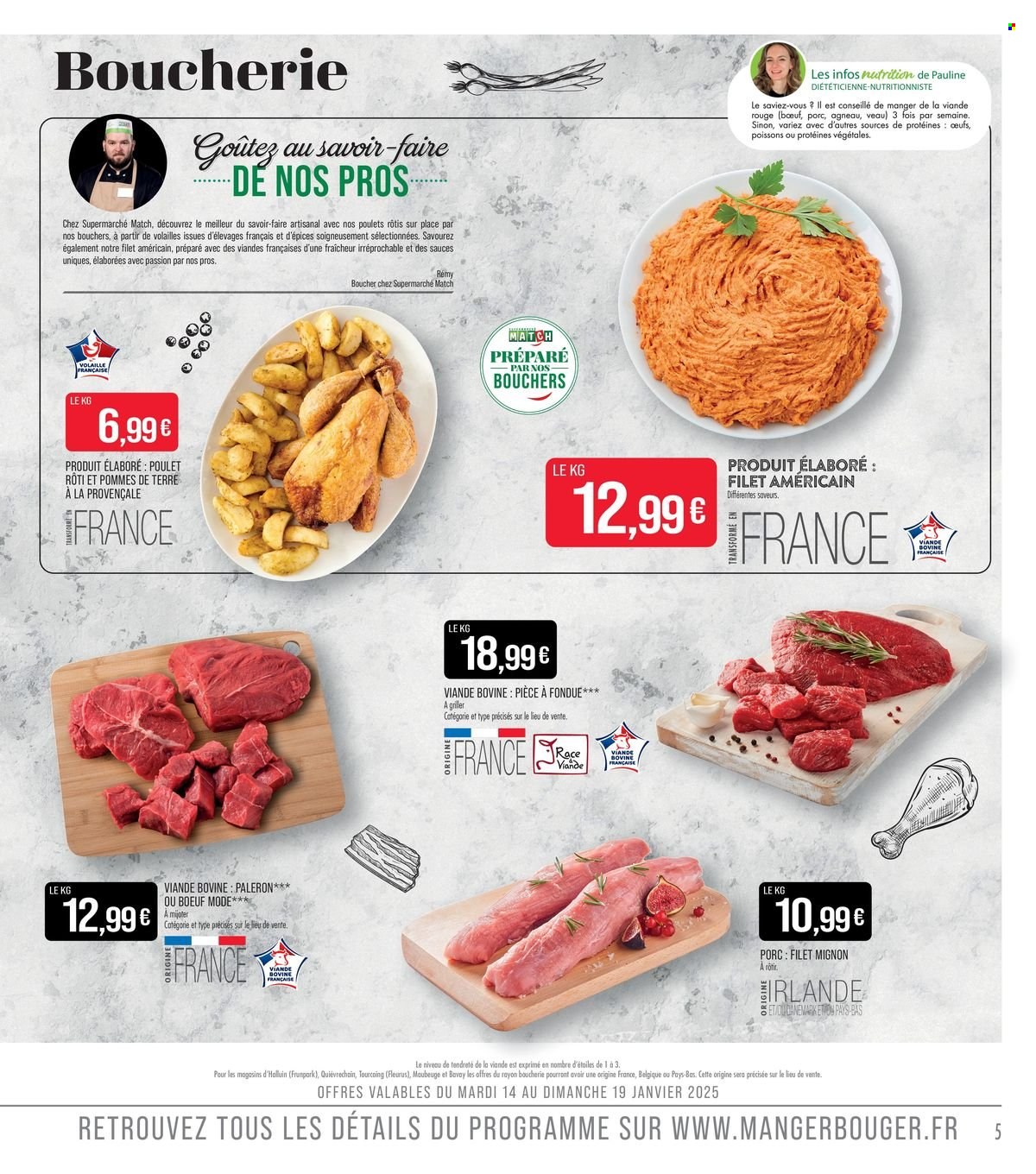 Catalogue Supermarché Match - 14/01/2025 - 26/01/2025. Page 5