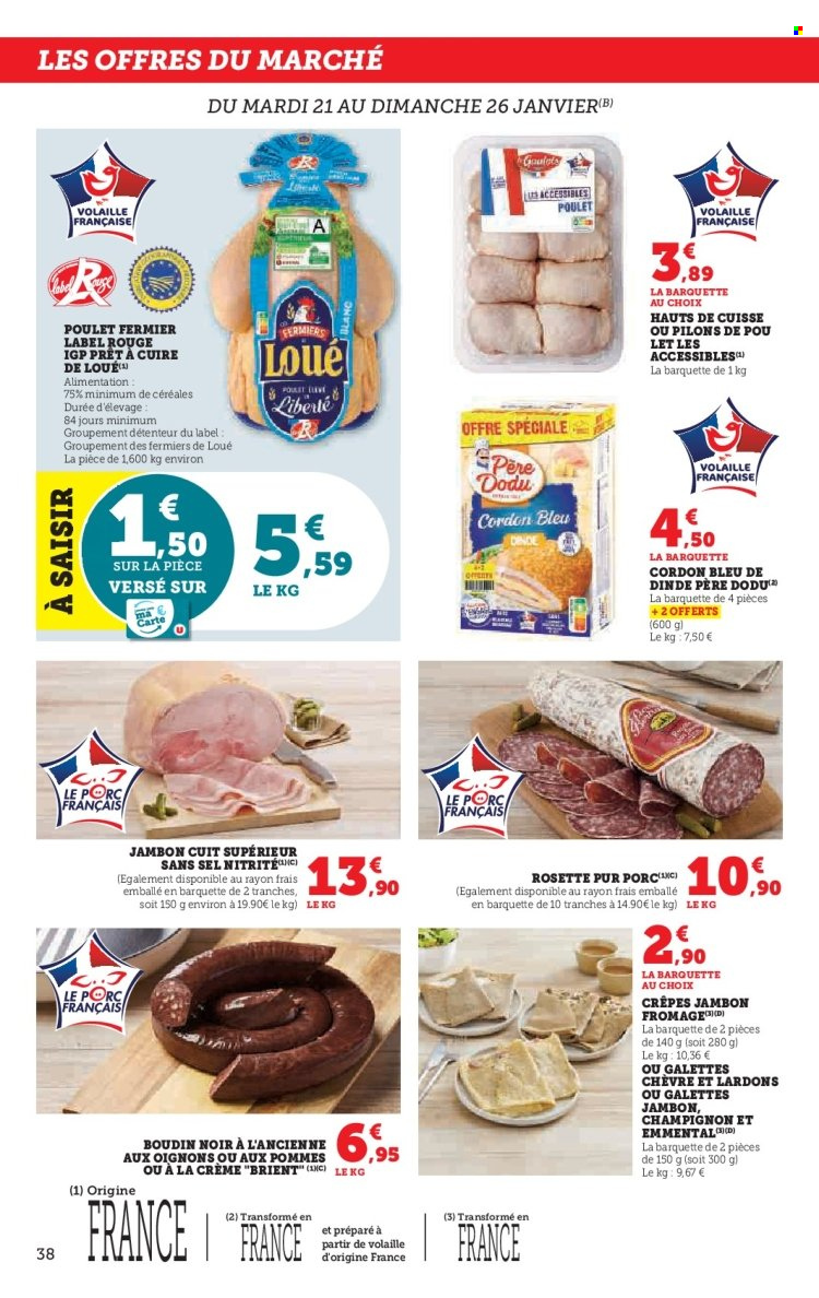 Catalogue SUPER U - 21/01/2025 - 02/02/2025. Page 38