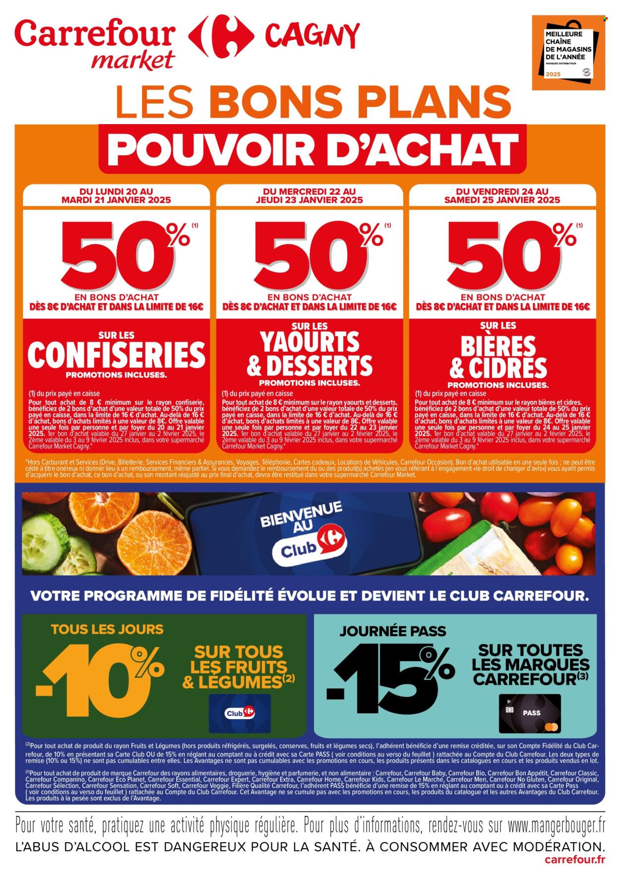 Catalogue Carrefour Market - 20/01/2025 - 25/01/2025. Page 1