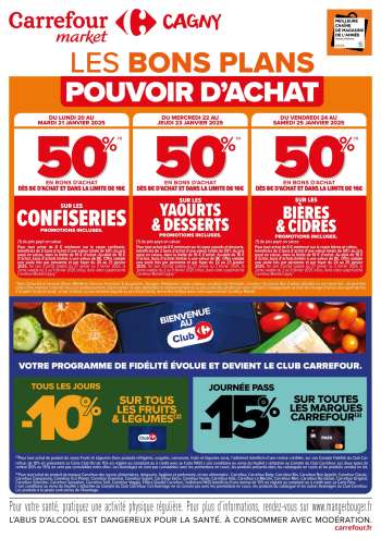 Catalogue Carrefour Market - 20/01/2025 - 25/01/2025.