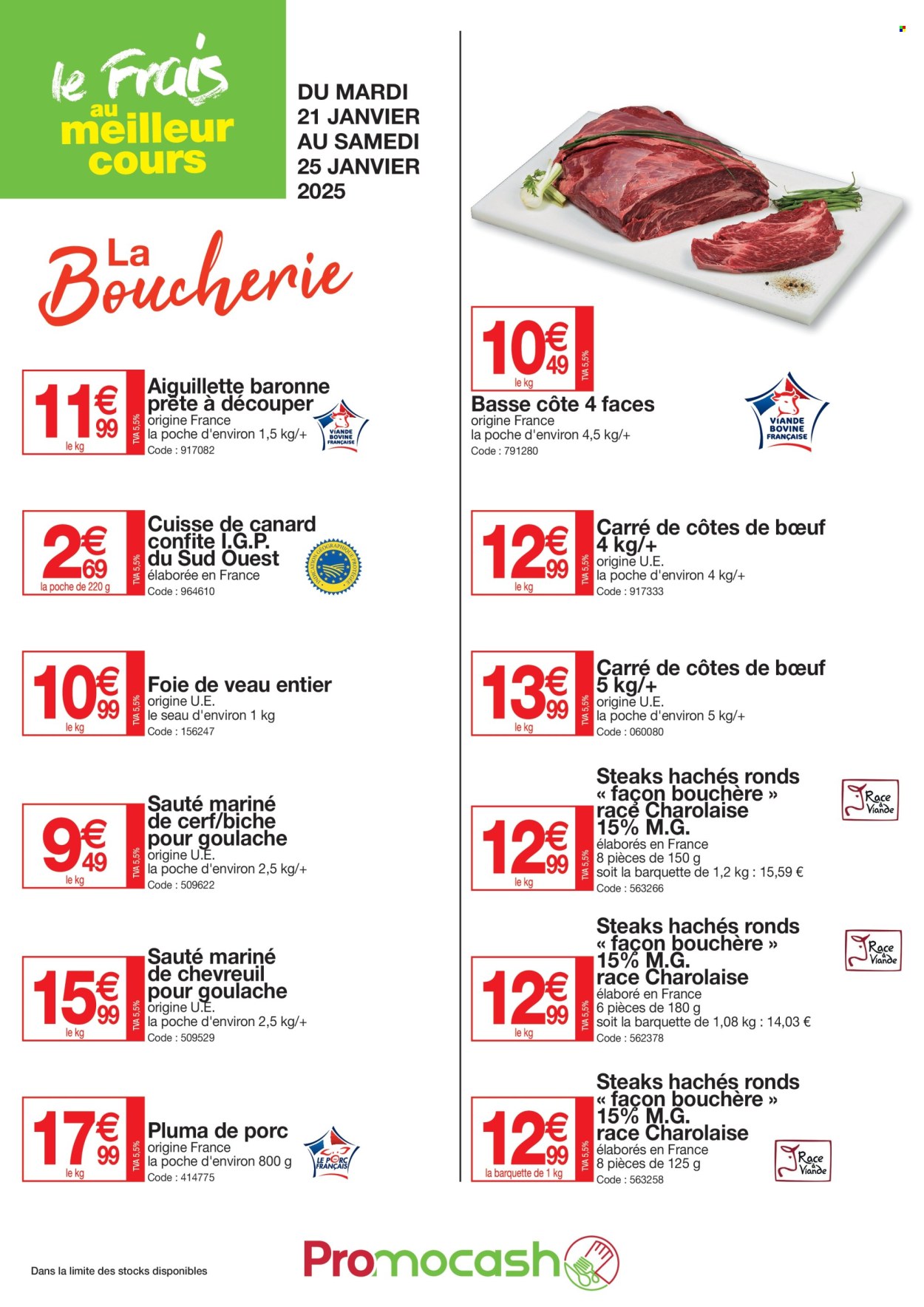 Catalogue Promocash - 21/01/2025 - 25/01/2025. Page 1