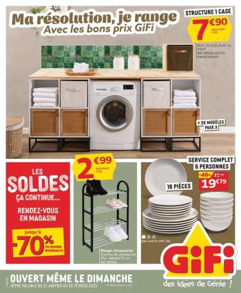 Catalogue GiFi - 21/01/2025 - 03/02/2025.