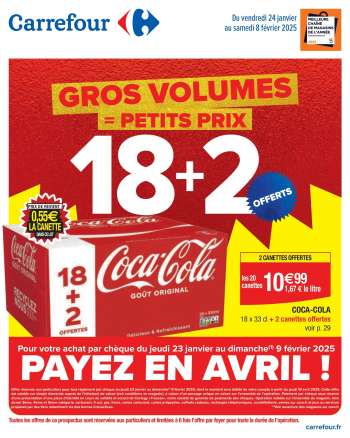Catalogue Carrefour Hypermarchés - 24/01/2025 - 08/02/2025.