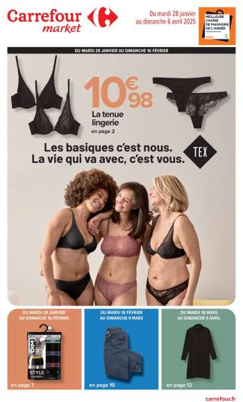 Catalogue Carrefour Market - 28/01/2025 - 06/04/2025.