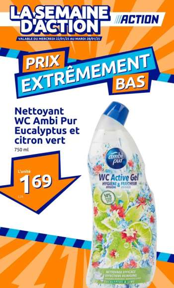 Catalogue Action - 22/01/2025 - 28/01/2025.