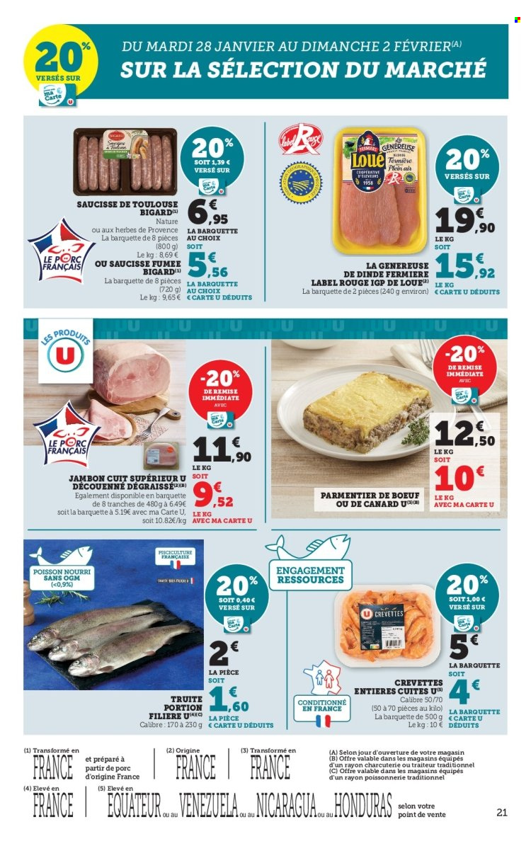 Catalogue SUPER U - 28/01/2025 - 09/02/2025. Page 21