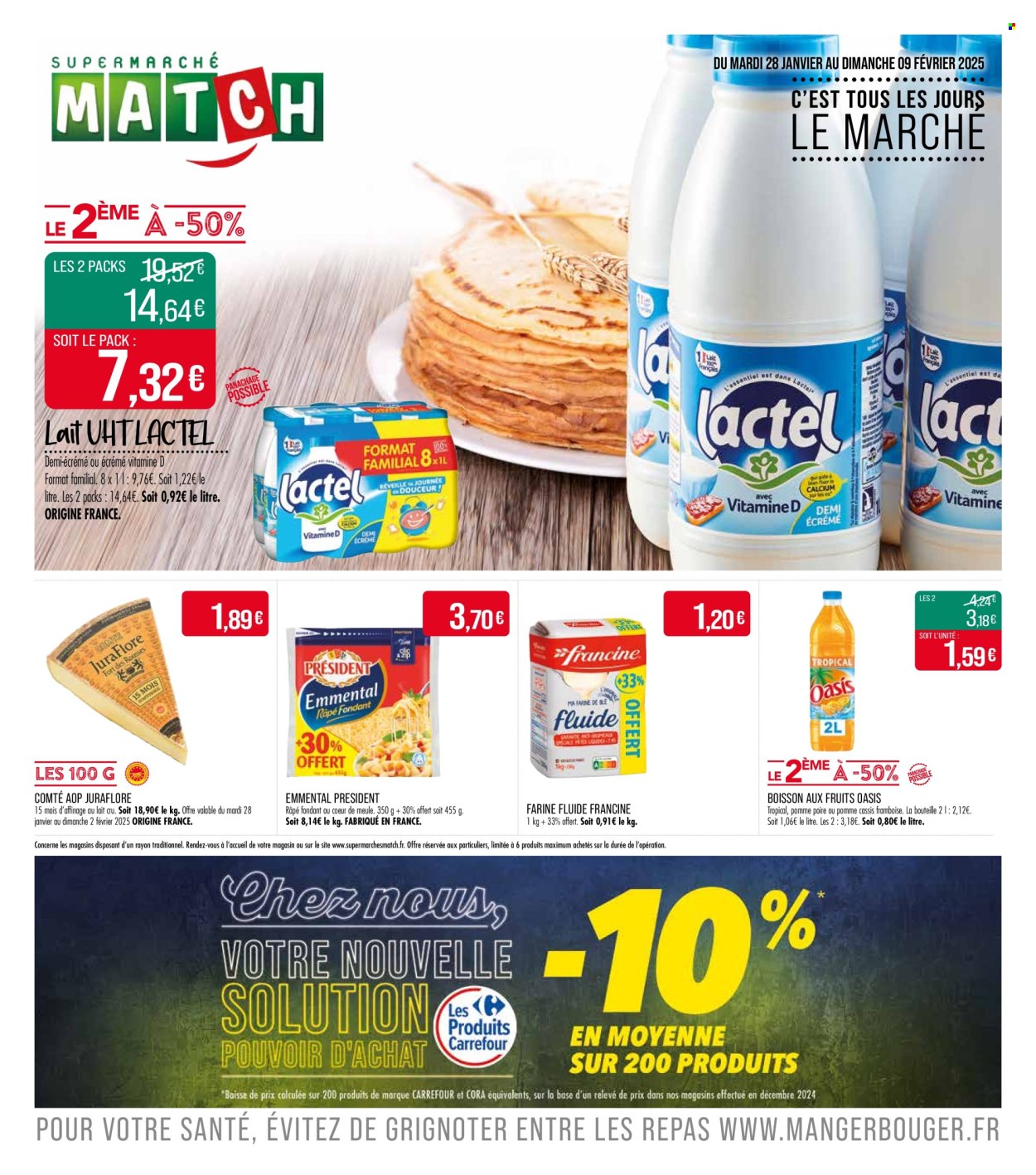 Catalogue Supermarché Match - 28/01/2025 - 09/02/2025. Page 1